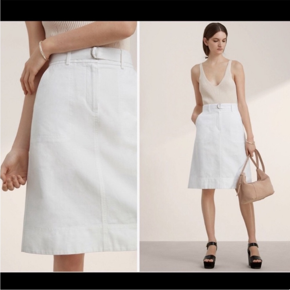Aritzia Babaton Cliff Jean Skirt -6